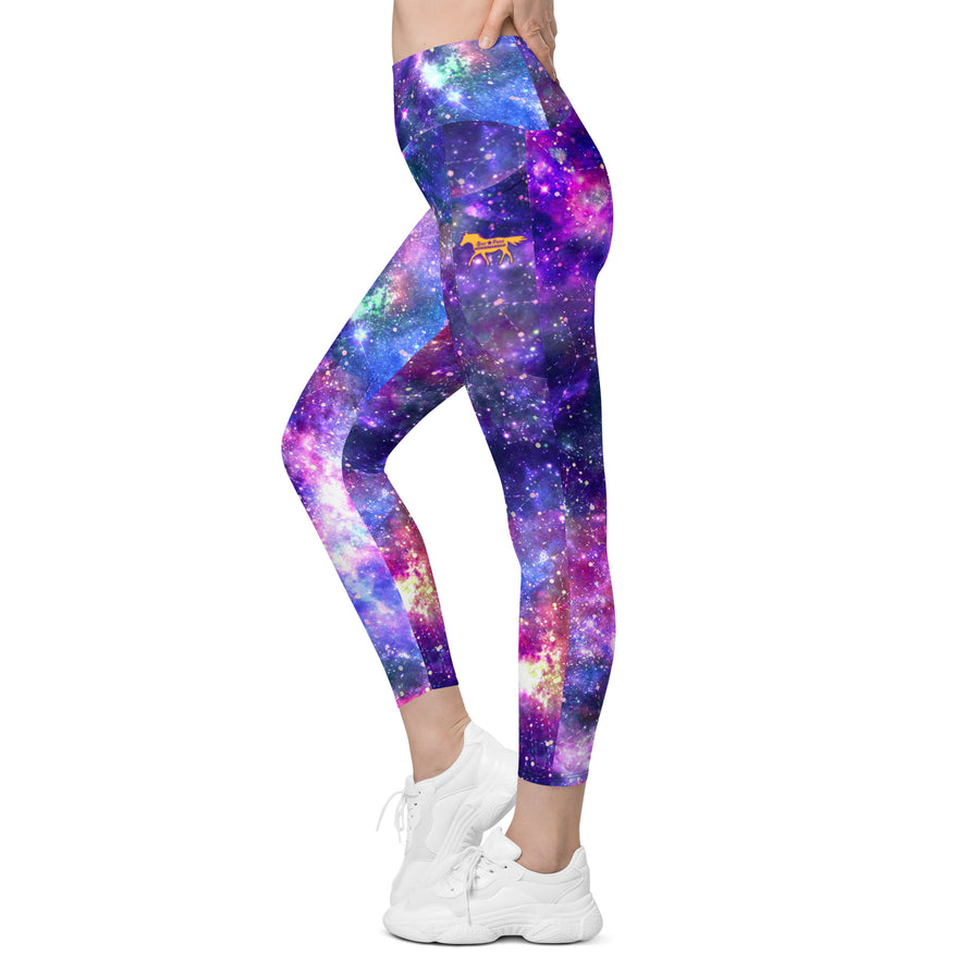 Women's Galaxy Equi-Leggings w/Pockets - Star Point Horsemanship