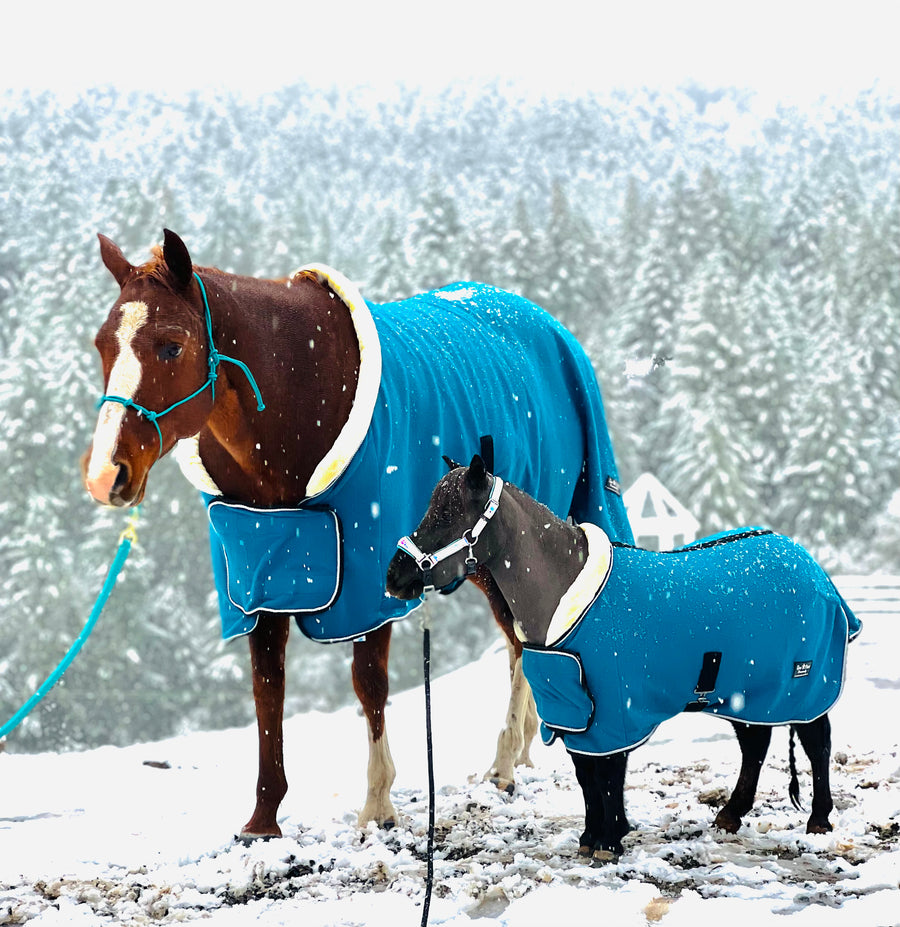 Luxury Fleece Cooler - 40-80" - Star Point Horsemanship